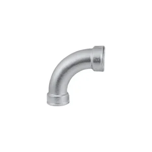 Curva 90° FF galvanizada